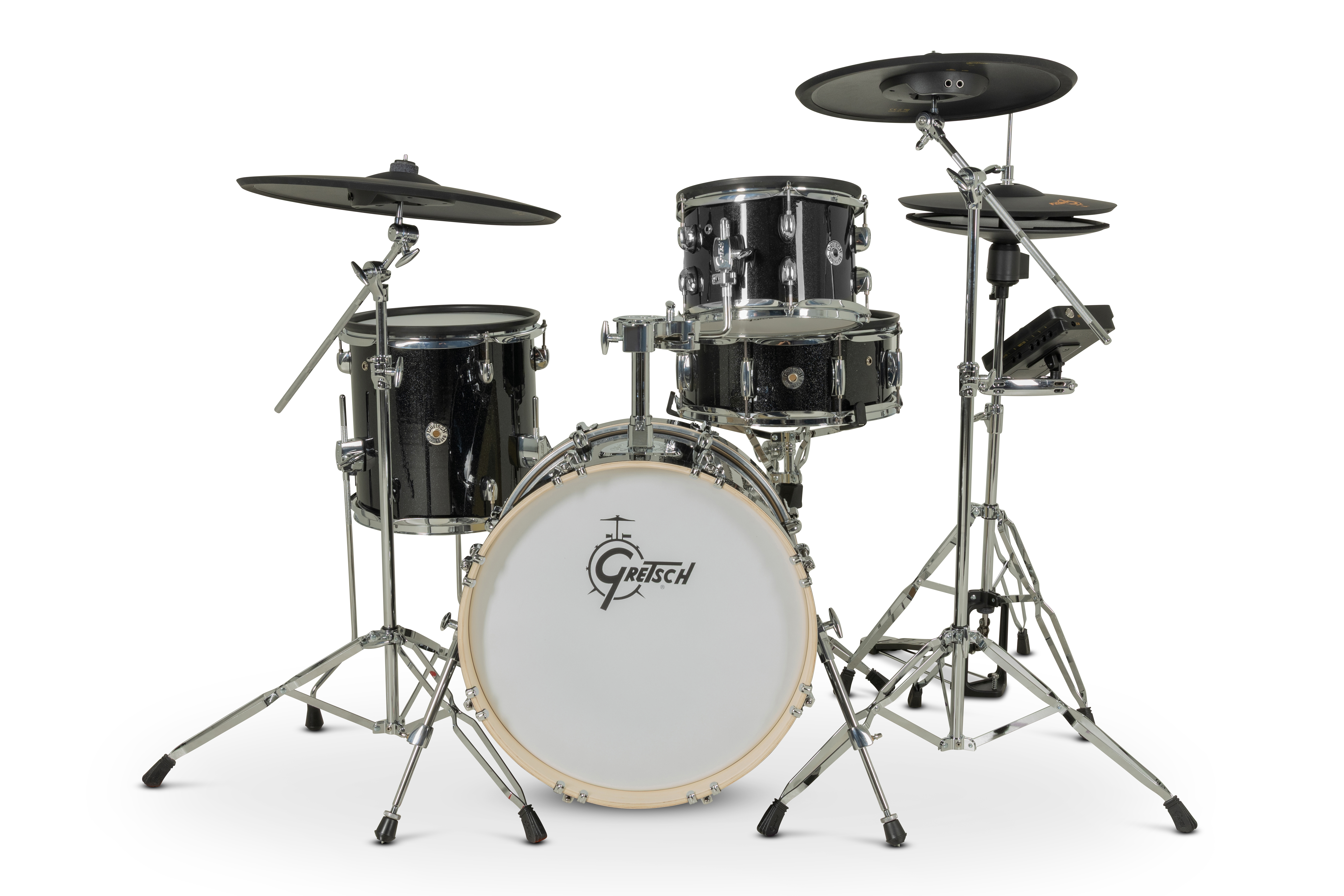 Catalina Evo 4pc Drumset Black Sparkle